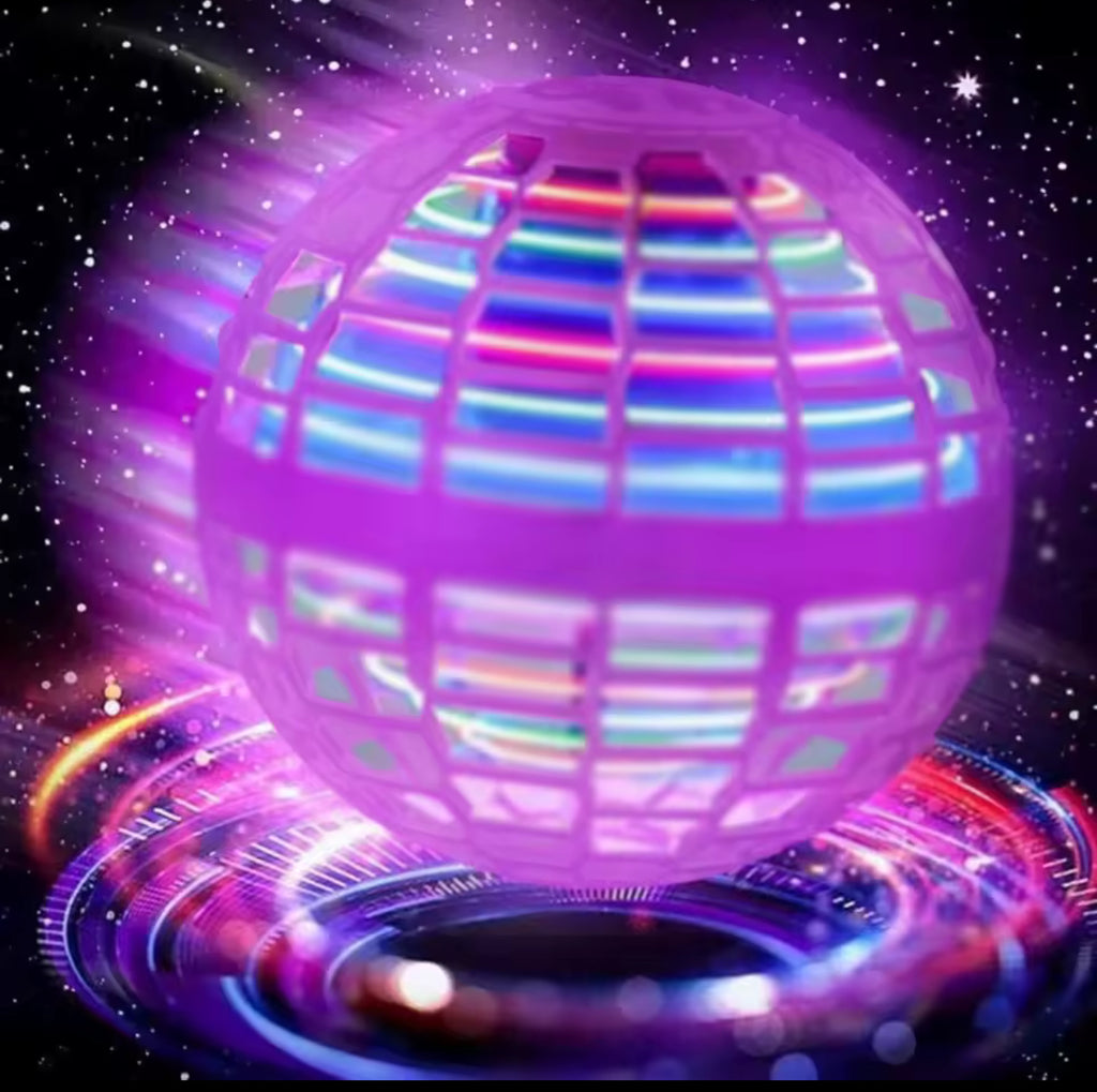 Flying Orb Ball Spinner Boomerang Flyorb Magic With LED Lights Drone Hover Fly Ball Stress Release Fidget Toys Kids