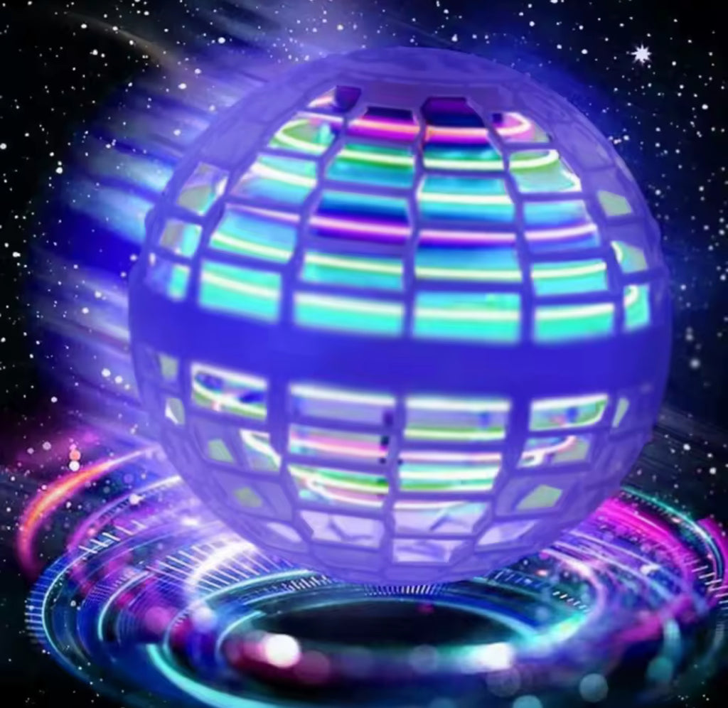 Flying Orb Ball Spinner Boomerang Flyorb Magic With LED Lights Drone Hover Fly Ball Stress Release Fidget Toys Kids