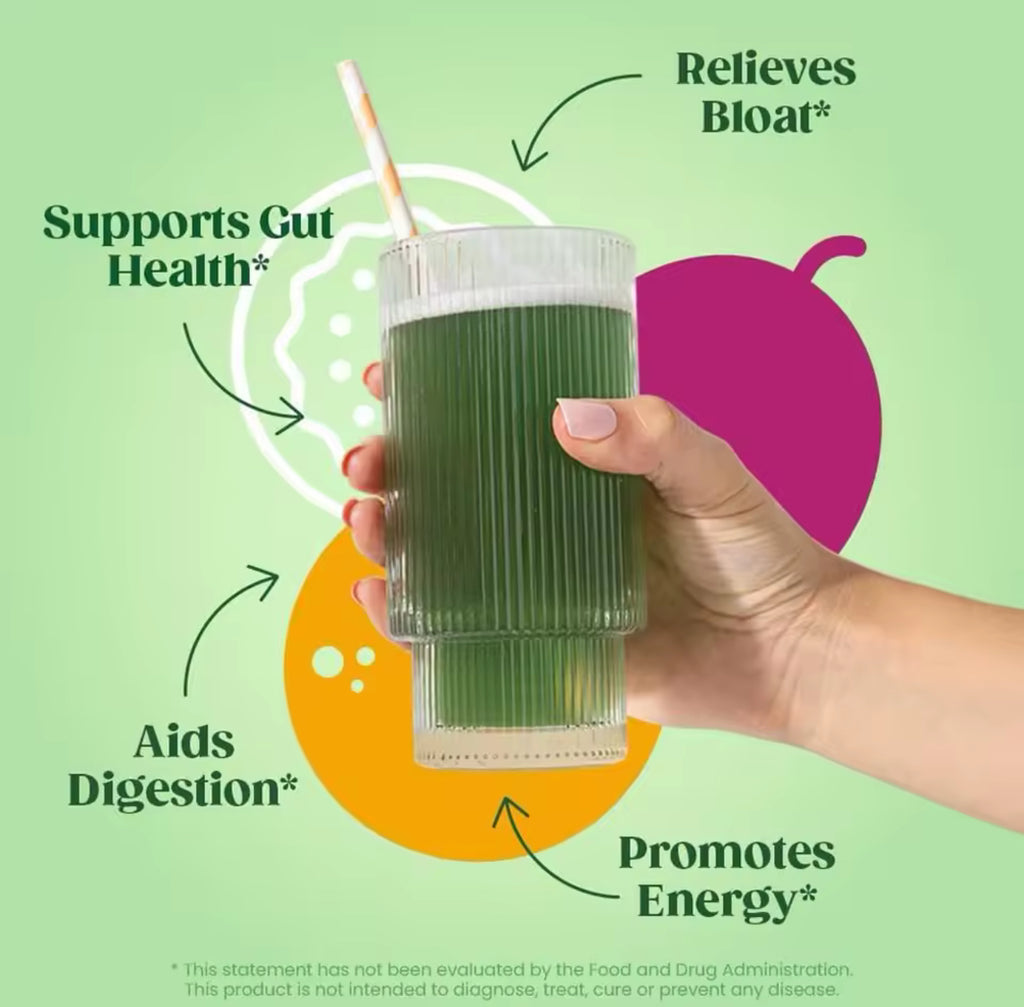 Bloom Nutrition GreensSuperfoods Powder for Digestive Health Greens Fruit Powder