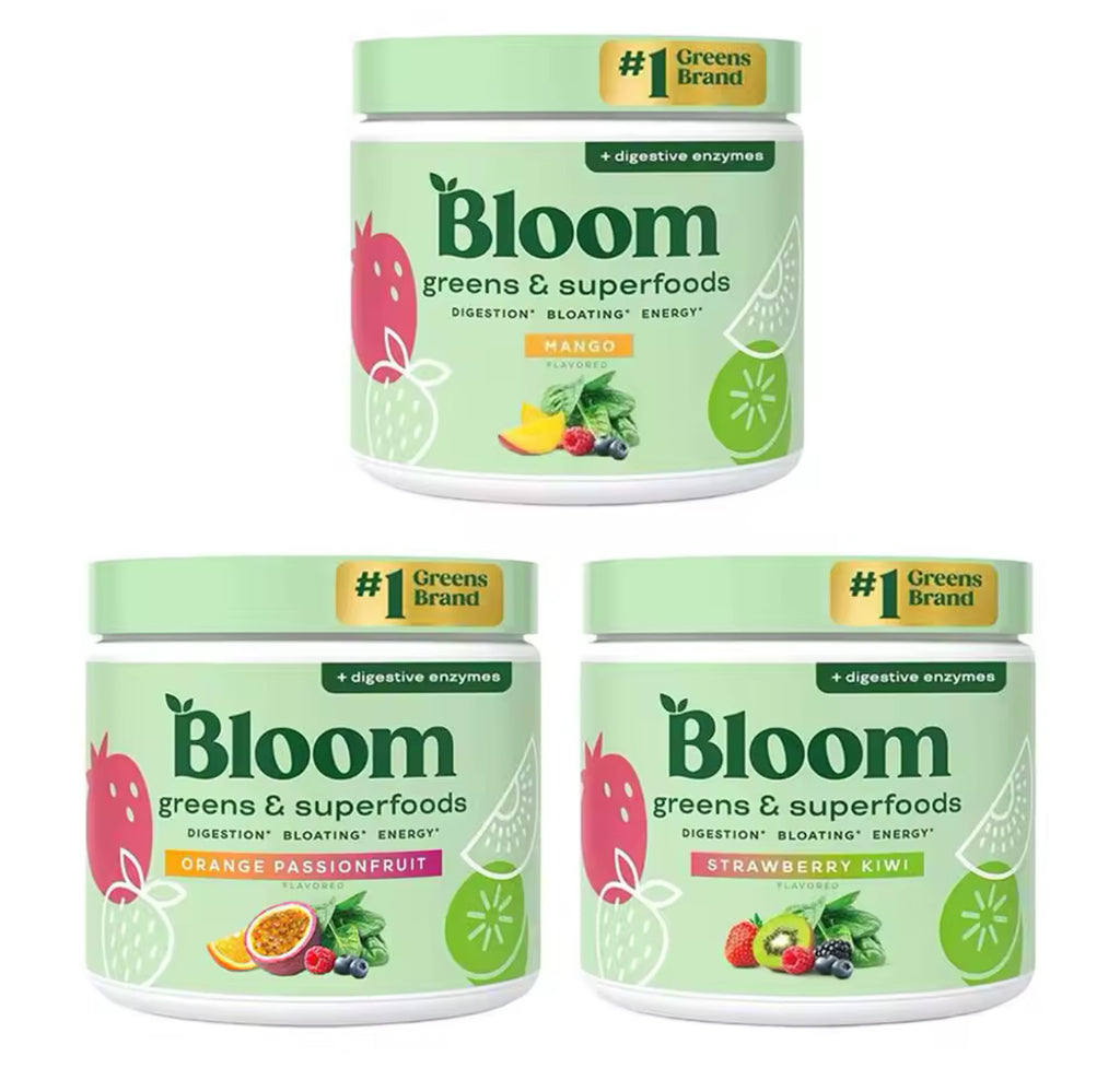 Bloom Nutrition GreensSuperfoods Powder for Digestive Health Greens Fruit Powder