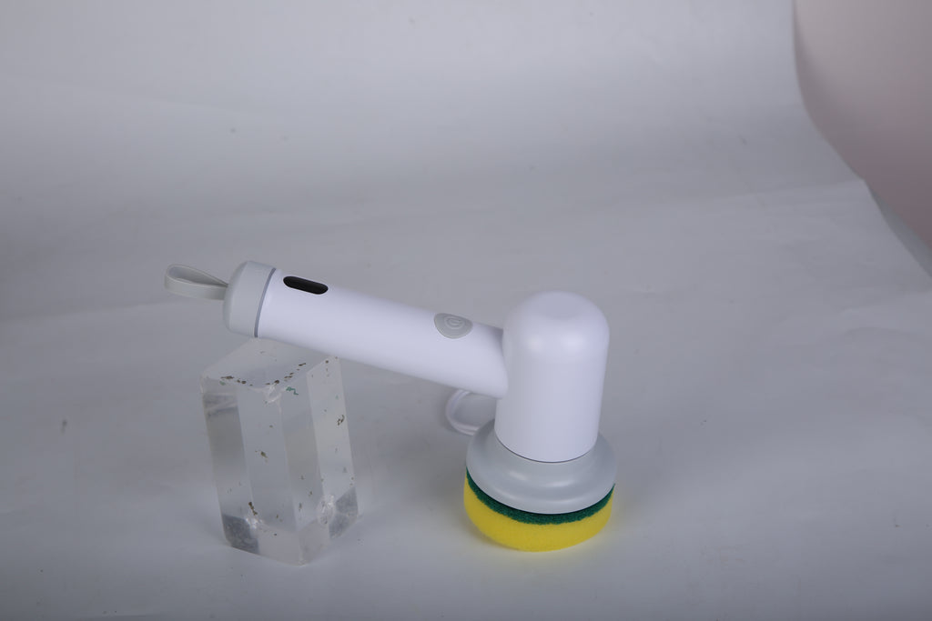 1Set Electric Handheld Spin Scrubber Cordless Cleaning Brush With 2 Rotating Speeds 3 Cleaning Brushes Rechargeable Shower Scrubber For Kitchen Dish Bathtub Sink Tile